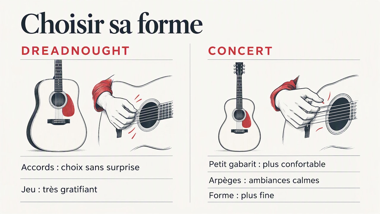 Le point de vue de Débuter en Guitare — overview diagram