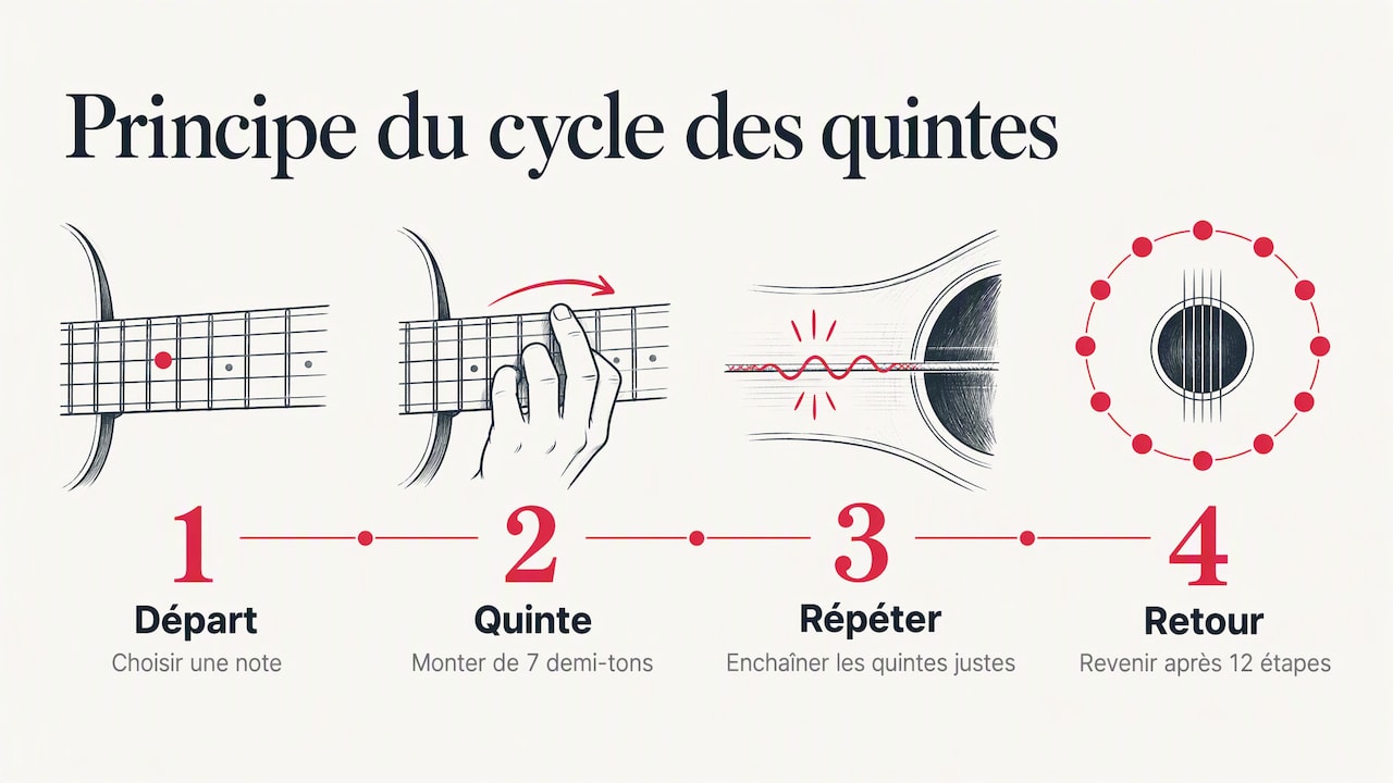 C'est quoi, le cycle des quintes ?